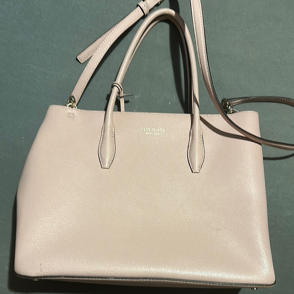 kate spade Light Pink Leather Tote Bag